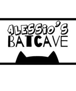 Muursticker Batcave met Naam