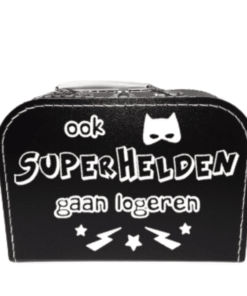 Kinderkoffer gaat logeren