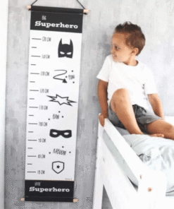 Alternative view of Groeimeter superhero