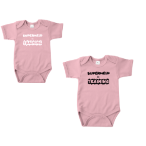 Alternative view of Romper Superheld in Training