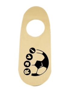 deurhanger voetbal met naam