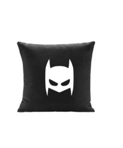 kussen masker batman met naam