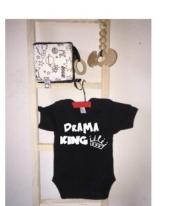 Alternative view of Romper Drama king queen