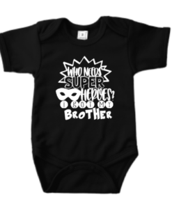 Babyromper who needs a superhero