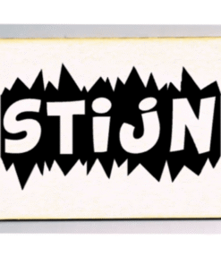 stoere kaart met naam