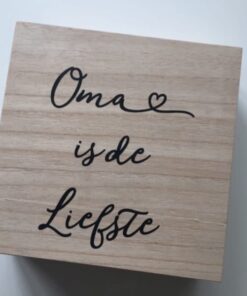 kado oma is de liefste kadobox