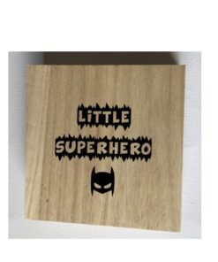 Geboorte box little superhero