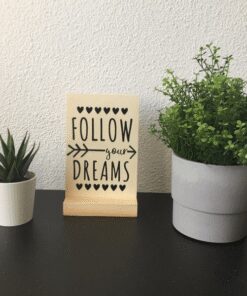 kaart follow your dreams woonkaart