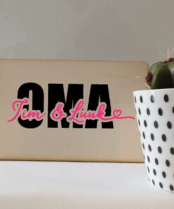 ansichtkaart oma namen kleinkinderen