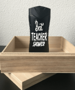 best teacher showergel meester