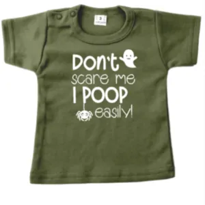 babyshirt dont scare me