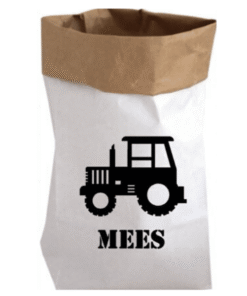 Paperbag Traktor met naam