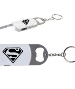 Flesopener Sleutelhanger -Logo Superhero