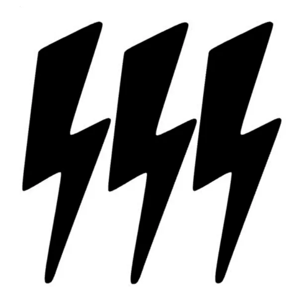 Muursticker bliksems