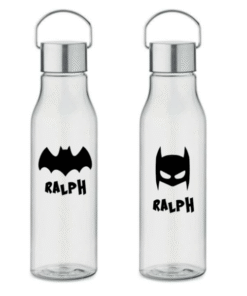 Waterfles batman met naam