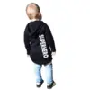 Lang vest hoodie baby kind superhero