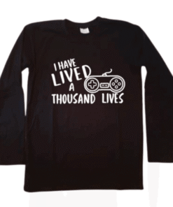 kinder Tshirt I lived a thousand lives