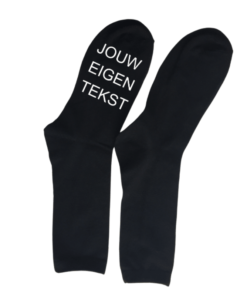 sokken eigen tekst