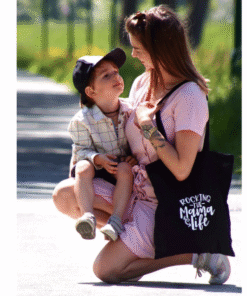Katoenen tas Mom - Rocking-the- Momlife