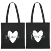 Katoenen tas hart mama oma