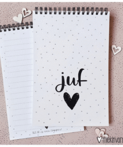 Notitieboek juf