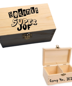 Theedoos bedankt superjuf