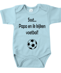 romper ssst papa en ik kijken voetbal