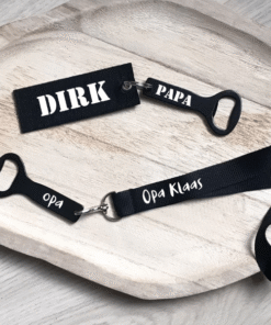 Alternative view of Keycord Sleutelhanger met Flesopener Opa | Papa of Naam