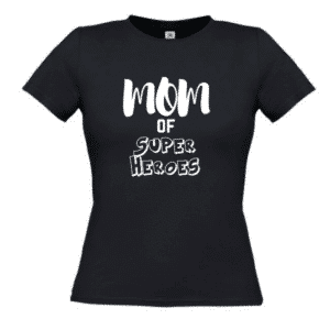 mom of superheroes shirt