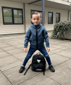 Rugzak dino met naam en dinopoten