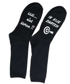 Sokken ik kijk Darten - niet storen