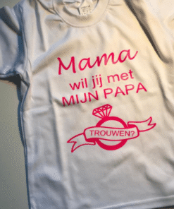 Mama wil je met mijn papa trouwen