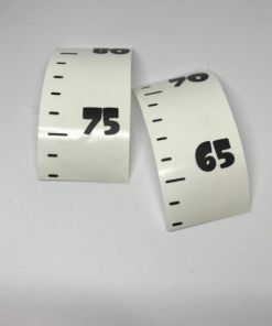 Alternative view of Groeimeter muursticker superheld