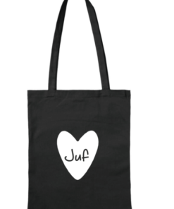 Alternative view of katoenen tas juf hart