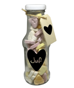 Snoepflesje juf hart