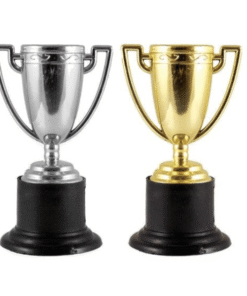 WINNAAR BEKER zilver goud