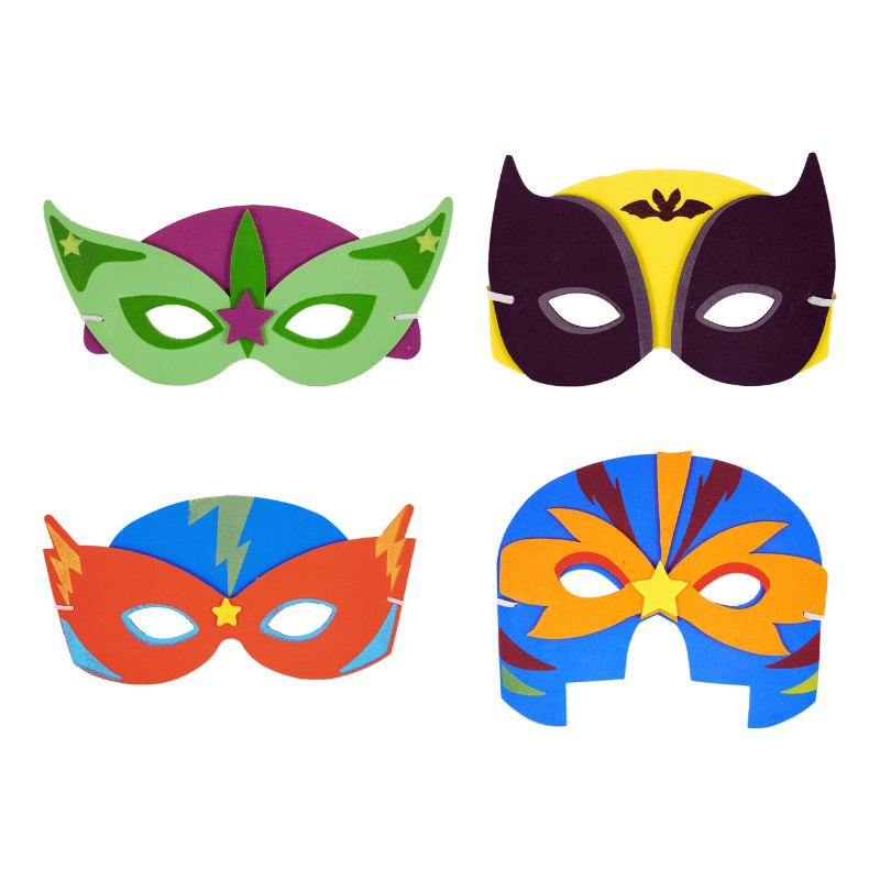 Foam Superhelden Maskers