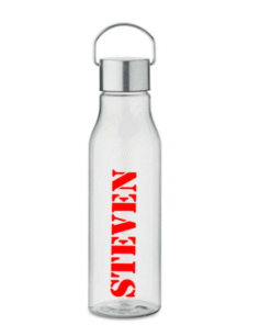 Alternative view of Waterfles met naam