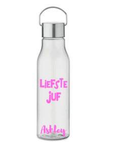 Waterfles liefste juf