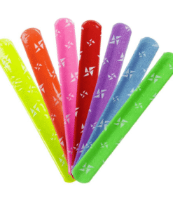 klaparmband met naam gekleurd