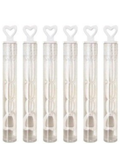 bellenblaas bruiloft hart