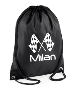 gymtas formule 1 met naam