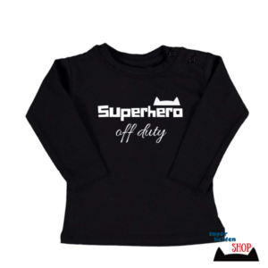 Babyshirt Superhero off duty
