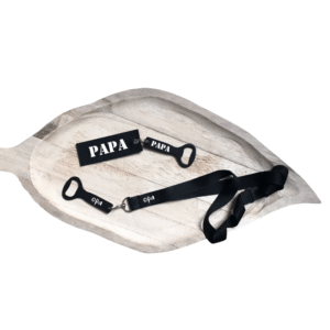 Keycord Sleutelhanger met Flesopener Opa | Papa of Naam