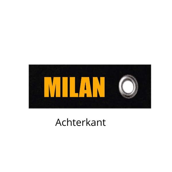 Vilten Sleutelhanger logo batman met naam - Afbeelding 2