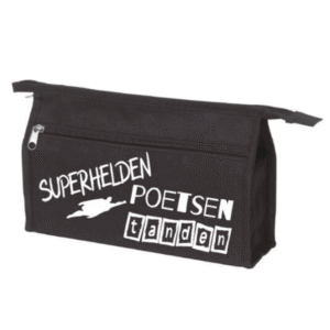 Toilettas ook superhelden poetsen tanden