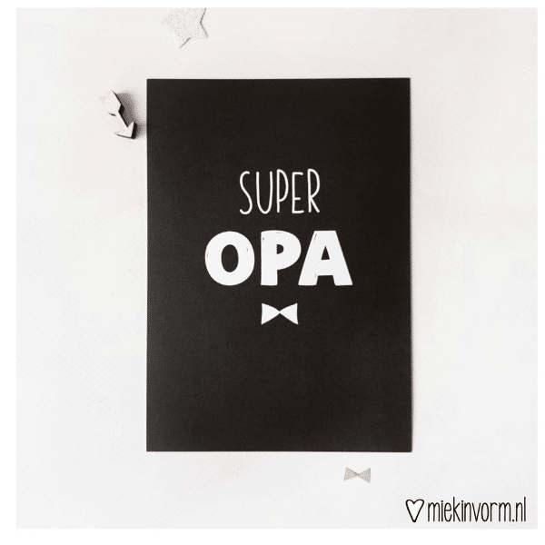 Ansichtkaart Super opa