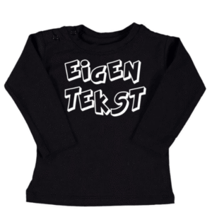 Baby shirt eigen ontwerp tekst