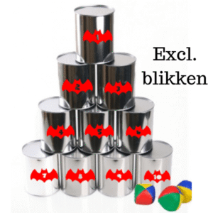 Stickers blikgooien superhelden