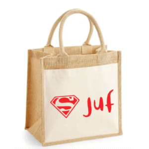 Jute tas Superjuf